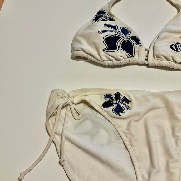 Corona string bikini Y2K White with Logo XL - Picture 4 of 13